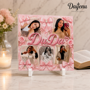 Azulejo Personalizado 20x20 cm com Foto – Presente Único e Especial