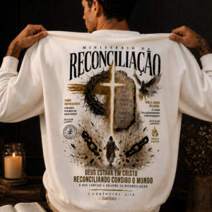 Blusa de Moletom Cristão - Ministério da Reconciliação – 2 Coríntios 5:19