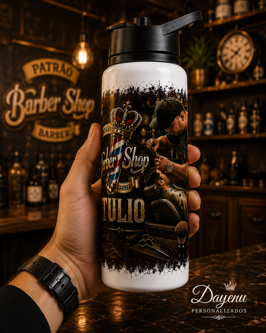 Squeeze Personalizado 750ml | Garrafa Personalizada com Nome, Logo ou Foto - Imagem 4