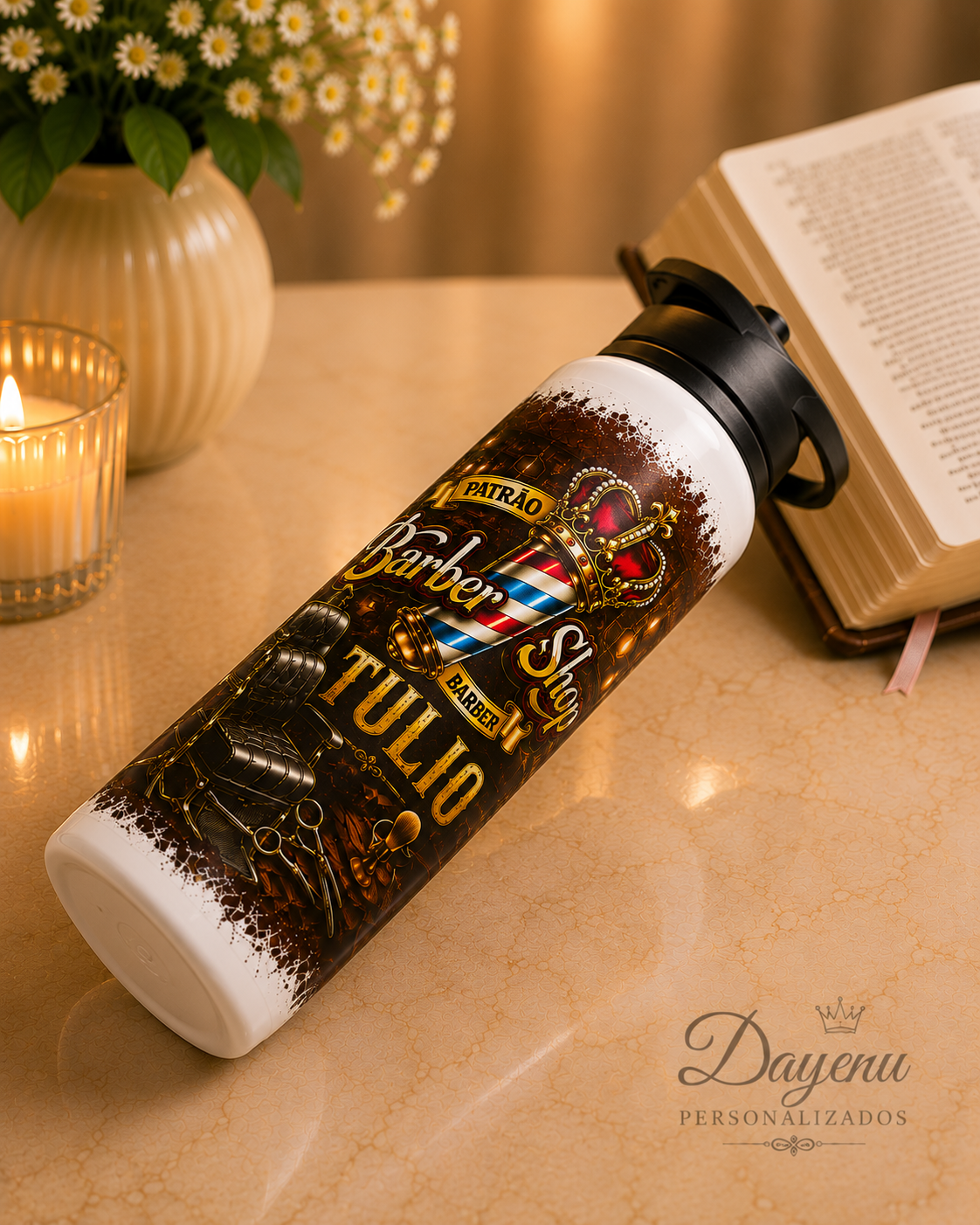 Squeeze Personalizado 750ml | Garrafa Personalizada com Nome, Logo ou Foto - Imagem 6